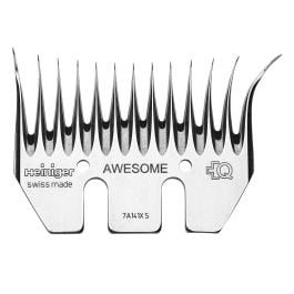5 Peignes Heiniger Pro Awesome pour laine fine