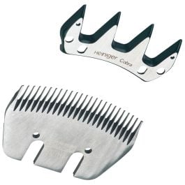 Jeu de peignes 25 et 4 dents spécial bovins