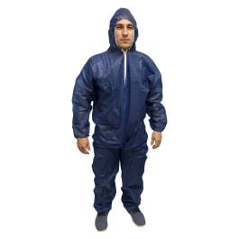 Combinaison intégrale bleue à usage unique taille XL UKAL