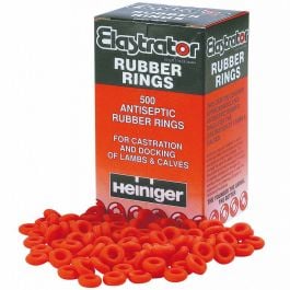 Anneau de gomme Elastrator, boîte de 500