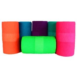 18 Bandes cohésives couleur fluos