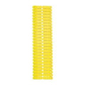 Boucles de marquage Ukal tag jaune marquage de 101-200 X100