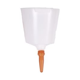 Biberon veau plastique circulaire 7 litres + 2 tétines TETIBLUE