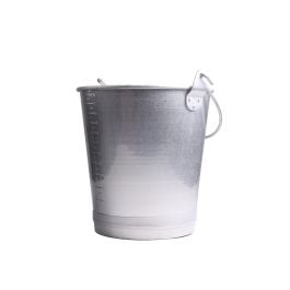 Seau en aluminium multifonction avec bec verseur 12 L