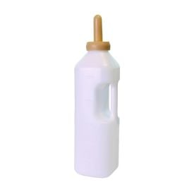 Bouteille à veau en plastique 3 litres avec tétine TETIBLUE
