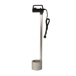 Réchauffe lait aluminium