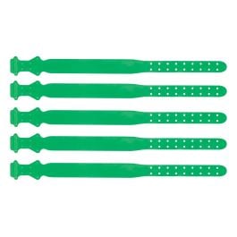 50 colliers verts en plastique pour ovins