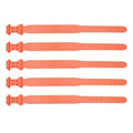 50 colliers couleur saumon en plastique pour ovins