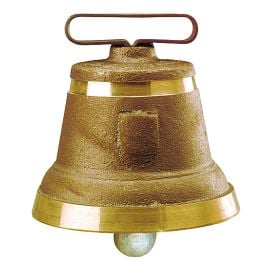 Cloche ronde en fonte de laiton n° 7
