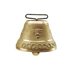 Cloche ronde en fonte de laiton 140 mm