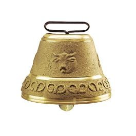 Cloche ronde en fonte de laiton 150 mm