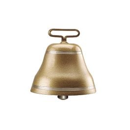 Cloche ronde en acier 125 mm