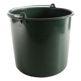 Seau plastique vert 17l