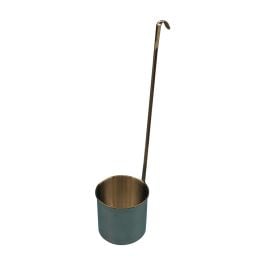 Gobelet cylindrique à queue en inox 1 L