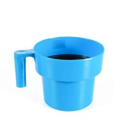 Bol de traite en plastique conique 1 L