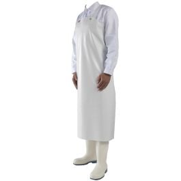 Tablier de laiterie blanc UKAL