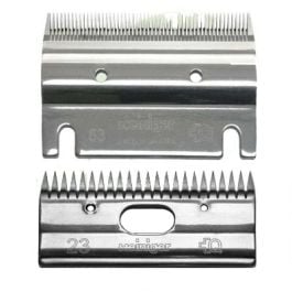 Jeu de peignes Heiniger usage vétérinaire 53 et 23 dents