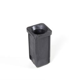 Embout carré noir pour tige S600