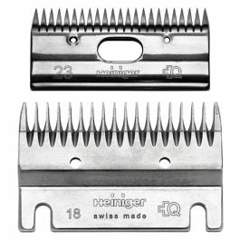 Jeu peignes Heiniger bovin tonte rapide 18/23 dents