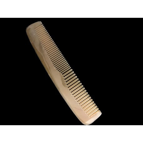 Peigne à Cheveux demeloir 18cm en corne véritable LORDSON