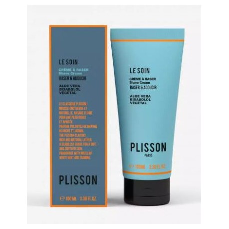 Crème de rasage pour une utilisation avec ou sans blaireau 100ml PLISSON