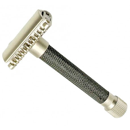 Rasoir de Sécurité réglable peigne ouvert, graphite PARKER