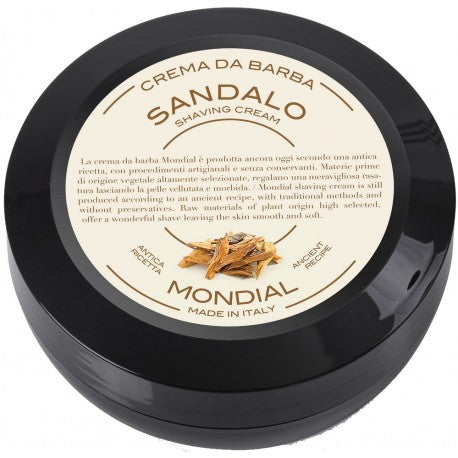Savon-Crème à barbe SANDALO, bois de santal 75ml MONDIAL 1908