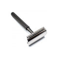 Rasoir de Sureté 3 pièces double tranchant en Graphite texturé
