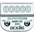 Tête de coupe N°00000 0.20 mm chirurg. inox pour tondeuse Pro ANDIS/MOSER