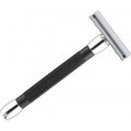 Rasoir de Sureté "20C" ouverture totale, manche noir Extra Long 10cm MERKUR