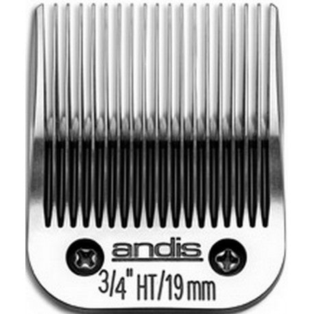 Tête de coupe N°3/4HT 19mm pour tondeuse Pro ANDIS/MOSER