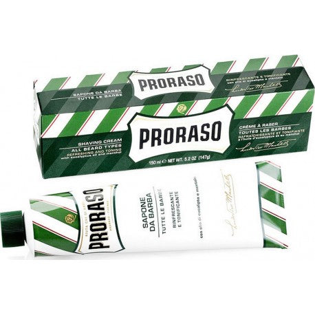 Crème à Raser Verte tube 150 ml PRORASO