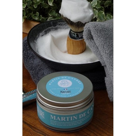 Savon à Raser Naturel sans parfum 200gr MARTIN DE CANDRE