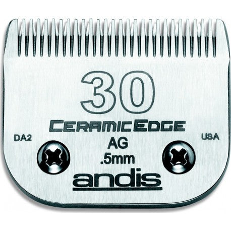 Tête de coupe N°30 0.5mm céramique pour tondeuse Pro ANDIS/MOSER