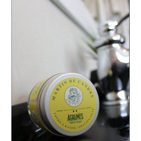 Savon à Raser parfum Agrumes 50gr MARTIN DE CANDRE