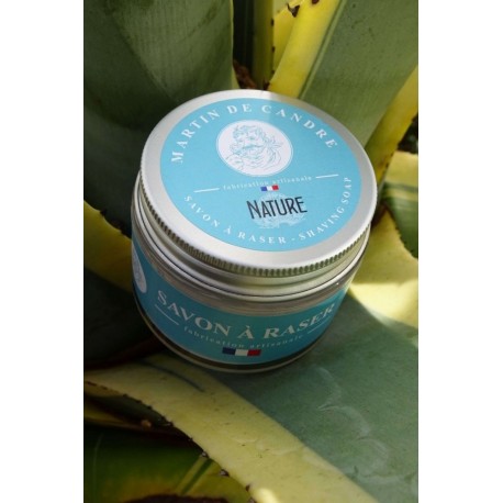 Savon à Raser Naturel sans parfum 50gr MARTIN DE CANDRE