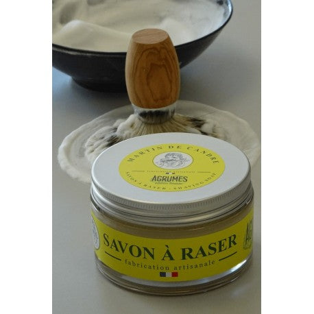 Savon à Raser parfum Agrumes 200gr MARTIN DE CANDRE