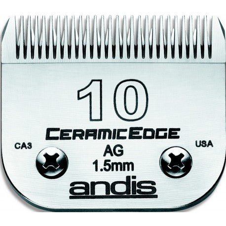 Tête de coupe N°10 1.5mm céramique pour tondeuse Pro ANDIS/MOSER