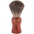 Blaireau pur poil gris européen, Taille 12, bois de bubinga forme haute PLISSON