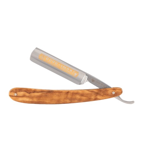Coupe Chou 5/8ème Inox Manche Bois Olivier Lame acier inox Solingen DOVO
