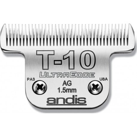 Tête de coupe extra-large 59mm N°T-10 1.5mm pour tondeuse Pro ANDIS/MOSER