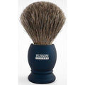 Blaireau pur poil gris de Russie, taille 12, Access, manche bleu nuit PLISSON