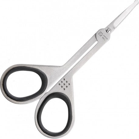Ciseaux Gentleman à bout rond, 9.5cm, en acier japonais haute qualité SEKI EDGE