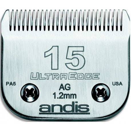 Tête de coupe n°15 1.2mm pour tondeuse Pro ANDIS/MOSER