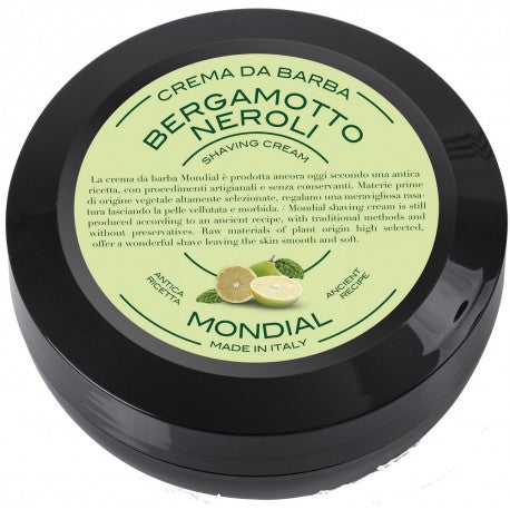 Savon-Crème à barbe BERGAMOTTO NEROLI , bergamotte 75ml MONDIAL 1908