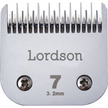 Tête de coupe n°7 3.2mm dents espacées pour tondeuse Pro LORDSON/ANDIS/MOSER