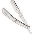 Shavette manche inox lame droite PARKER