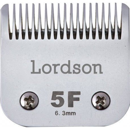 Tête de coupe n°5F 6.3mm finition pour tondeuse Pro LORDSON/ANDIS/MOSER
