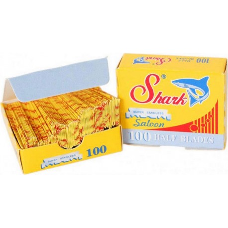 Boîte de 100 demi-lames pour shavette Super Stainless SHARK