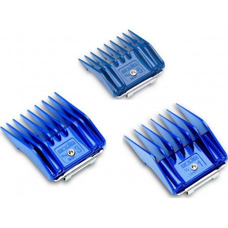 Jeu de 3 sabots 6/10/14mm pour tondeuse Pro ANDIS/MOSER/LORDSON